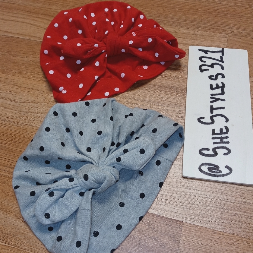Baby Girl Toddler Turban Hat Beanies